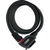 ABUS Phantom 8950/180 TexFL - Set di serrature per bicicletta con staffa TexFL per il telaio della bicicletta - 12/15 mm - Livello di sicurezza 5 - Nero
