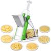 SupMaKin Mandolina di verdure, Spessore regolabile Patate Affettatrice Cipolla Chopper Kitchen Chopping Artifact Multifunzionale Cutte