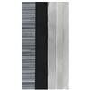 Pracht Creatives Hobby 7074-20725 Piastre di cera per decorazioni mix nero/argento, 3 mezze piastre di cera circa 200 x 50 x 0,5 mm, incluse strisce di cera, per modellare e decorare candele