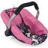 Bayer Chic 2000 - Seggiolino auto per bambole, per bambole, accessori per bambole, unicorno, rosa navy, 708-43