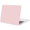 MOSISO Custodia Compatibile con MacBook Air 13 Cover M5 M4 M3 M2 2026 2025 2024-2022 A3449 A3240 A3113 A2681, Protezione Case per MacBook Air 13,6'' display Liquid Retina, Quarzo Rosa