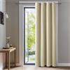 Deconovo Tenda Oscurante da Interno 260 CM Altezza 1 Pannello, Termica Isolante per Interni Finestre con Anelli, 140x260 CM, Beige Scuro