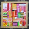 Arte di Paola - quadro moderno astratto rosso dipinto a mano