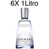 (6 BOTTIGLIE) Gin Mare - Mediterranean Gin - Colecciòn de Autor - 100cl - 1 Litro