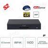 Dahua NVR2104HS-I2 - NVR WizSense 4 Canali H.265 4K Ultra HD - Intelligenza Artificiale - Fino a 8 MP 4K - S2 - Dahua
