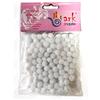 ArkCRAFT - Confezione da 100 pompon bianchi da 7 mm