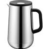 WMF Impulse - Thermos in Acciaio Inox, 1 l, per tè o caffè, Chiusura a Pressione, Mantiene Le Bevande Fredde e Calde per 24 Ore