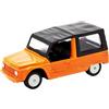 OPO 10 - Auto in Miniatura 3 Pollici (Circa 8 cm) Citroen MEHARI 1968 Arancione - Welly 52397W