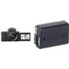 Sony Alpha ZV-E10 - Kit Vlog Camera ad Ottiche Intercambiabili + Obiettivo 16-50mm, APS-C + Batteria NP-FW50