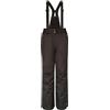 Killtec Vitalya Jr, Pantaloni da Sci con Pettorina, Protezione Bordi e paraneve, Colonna d'Acqua 10.000 mm Ragazza, Schwarz, 152 (M)