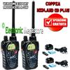 MIDLAND COPPIA RICETRASMITTENTI MIDLAND G9 PLUS NERO PMR/LPD 446, WATERPROOF BIBANDA 5W