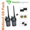 MIDLAND RICETRASMETTITORE Coppia MIDLAND G9 Plus - Bibanda PMR446/LPD C923.05 2 PEZZI