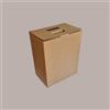 SCOTTON 5 Pz Scatola per Confezione Regalo Porta 6 Bottiglie 750 ml Olio Vino Cubotto in Carta Avana Liscio 270x180H340mm