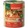 Real Nature Wilderness Dog Lattina 800G CONIGLIO CON CANGURO E MANZO