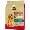 Select Gold Sensitive Medium Adult con Salmone e Patate 4KG