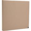 Bluetone Acoustics Wall Panel Pro - Pannelli fonoassorbenti professionali per eliminare rumore ed eco - Pannelli acustici per studio, ufficio, soggiorno (50x50x5cm, Sabbia)