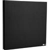 Bluetone Acoustics Wall Panel Pro - Pannelli fonoassorbenti professionali per eliminare rumore ed eco - Pannelli acustici per studio, ufficio, soggiorno (50x50x5cm, Nero)