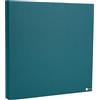 Bluetone Acoustics Wall Panel Pro - Pannelli fonoassorbenti professionali per eliminare rumore ed eco - Pannelli acustici per studio, ufficio, soggiorno (50x50x5cm, Turchese)