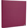 Bluetone Acoustics Wall Panel Pro - Pannelli fonoassorbenti professionali per eliminare rumore ed eco - Pannelli acustici per studio, ufficio, soggiorno (50x50x5cm, Purpureo)