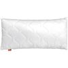 sleepling Comfort 195865 Cuscino per Letto, Imbottitura per Cuscini, Oekotex, Lavabile 60 Gradi, Prodotto in UE, Garanzia di Imbottitura, Garanzia di Taglia, 40 x 90 cm, Bianco