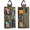 TACTICAL_GEEK Storage A2 M Molle Bag 500D Nylon Impermeabile Pouch Mini Compatta EDC Bag Piccolo Organizer EDC per Passeggiata Pendolare Uso Quotidiano Camuffare