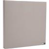 Bluetone Acoustics Wall Panel Pro - Pannelli fonoassorbenti professionali per eliminare rumore ed eco - Pannelli acustici per studio, ufficio, soggiorno (50x50x5cm, Argento)