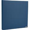 Bluetone Acoustics Wall Panel Pro - Pannelli fonoassorbenti professionali per eliminare rumore ed eco - Pannelli acustici per studio, ufficio, soggiorno (50x50x5cm, Blu)