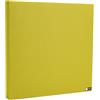 Bluetone Acoustics Wall Panel Pro - Pannelli fonoassorbenti professionali per eliminare rumore ed eco - Pannelli acustici per studio, ufficio, soggiorno (50x50x5cm, Lime)