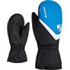Ziener LORIANO - Muffolo da sci per bambini, impermeabile, traspirante, nero, 7,5