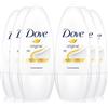 Dove Desodorante roll-on original per Donna - 6 Pezzi da 50 ml, Totale: 300 ml (Il pacchetto può variare)