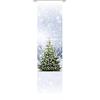 Home Fashion Tenda per albero di Natale, in tessuto, verde, 245 x 60 x 0,1 cm