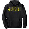 Shrek Periodic Table Silhouettes Felpa con Cappuccio