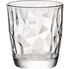 Bormioli Rocco - Set di 6 bicchieri per acqua modello Diamond, capienza 30,5 cl trasparente