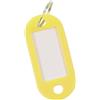 Q-Connect Targhetta portachiavi Q-Connect standard in plastica 5x2,2 cm giallo/arancio Confezione da 10 pezzi - KF10873