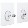 TATAY Kit di Fissaggio a Parete in Formato Piccolo, Modello 4530000 | Realizzato in Acciaio 100% Inossidabile