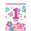 Amscan - Tovaglia in plastica, per Compleanno di Bambina, 1,3 cm x 2,4 m