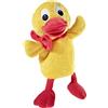 Heunec & KG e i suoi amici, marionetta GRS/PET peluche giallo/rosso