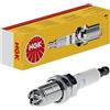 NGK Candela di accensione NGK BKUR6ET-10, 2397 | Yellow Box | 1 pezzo