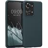 kwmobile Cover per OnePlus Nord 2T 5G Custodia - Back Case per Smartphone in Silicone TPU - Protezione Gommata - ardesia scuro