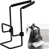 letuxaamz Porta Spugna Lavandino Cucina Supporto - Spugne Lavello Appendere Organizer per Strofinaccio in Metallo Impermeabile Non è Necessario Forare Sapone Spazzola Accessori Lavare, Nero