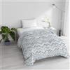 Italian Bed Linen Trapunta Invernale Imbottita Letto Piazza e Mezza 200x245cm DoubleFace BASIC fantasia JAKARTA, Made in Italy - Piumino Reversibile in morbida Microfibra 200gr/mq - Piumone Lavabile in Lavatrice