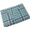 INTRECCI Set Lenzuola Singolo in Flanella, Tessuto in Cotone anti Pilling, Lenzuolo Sotto + Lenzuolo Sopra + 1 Federa, Comfort, Morbidezza, Set Lenzuola Made in Italy, Fantasia: Tartan Blu