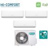 CLIMATIZZATORE TRIAL 18+18+18 HISENSE SERIE HI COMFORT DC INVERTER A++A+ GAS R32 WI-FI INTEGRATO 5AMW125U4RTA LINEA 2025