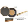 EVANS RF12G Real Feel Practice PAD DI ALLENAMENTO 12" IN GOMMA + VIC FIRTH 5A