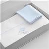 Nanan Lenzuola Letto Coccolo Azzurro 65216A