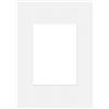 DEHA Design passepartout 29,7x42 cm (DIN A3) per immagini 21x29,7 cm (DIN A4), bianco lucido