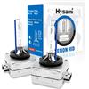 Hysami D1S Xenon HID Lampadine per fari, 8000K Bianco freddo 35W Illuminazione automobilistica, 85415 Lampadine di ricambio allo xeno senza raggi UV 85415 a fascio alto/basso - 2 confezioni