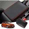 GAFAT V-W Polo MK6 Taigo/Seat Ibiza 5 6F/Seat Arona 2018-2024 2025 Bracciolo di Protezione in pelle, Seat Ibiza Arona Copertura per Braccioli, Compatible con VW Polo MK6 Accessori