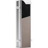 Emco ASIS PLUS - Armadietto da incasso per scopino, mobile da bagno con porta carta igienica, armadietto alto con funzione Push to Open e fermo destro