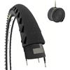 ECOVELO Copertone 26 x 1.95 + Camera d'aria Pneumatico Demi Slick per Bici Bicicletta Adulto MTB Gomma Stradale